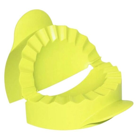 Tupperware Pie Press/Empanada Maker Half Circle -Lime Green - Picture 1 of 4
